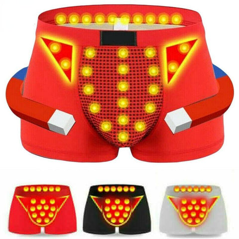 Underwear Magnetic Therapy Health Care Shorts Big Crotch Boxer Briefs-MF01721-Veeddydropshipping
