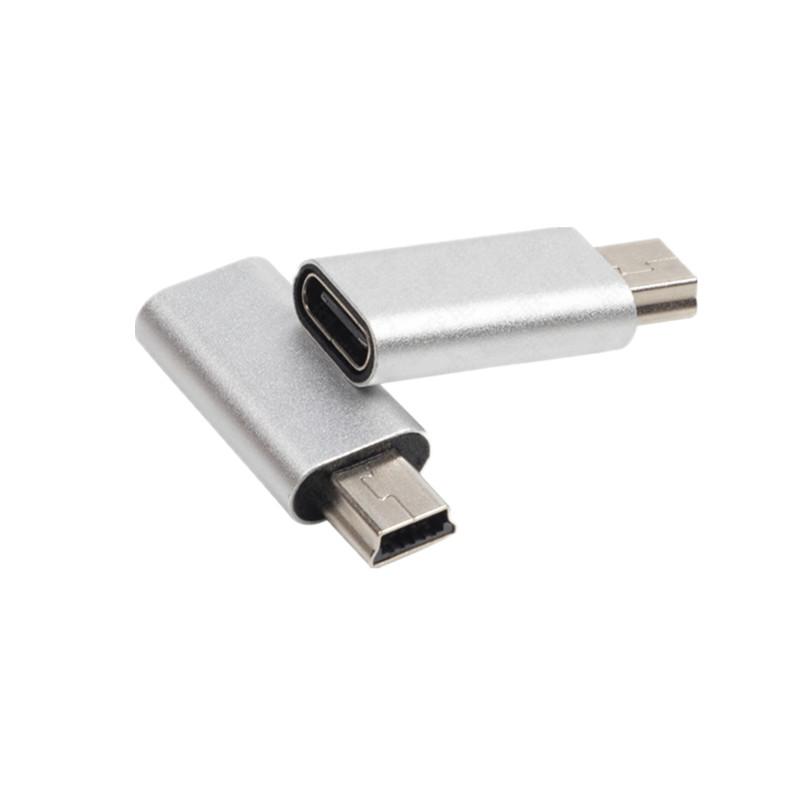 USB C To Mini USB 2.0 Adapter Type C Female To Mini USB Male Convert Connector -CE00242-Veeddydropshipping