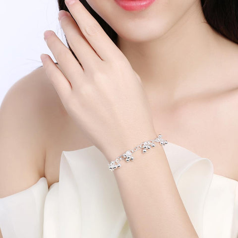 925 Stamped Silver beautiful  fashion  jewelry sets -JW00357-Veeddydropshipping