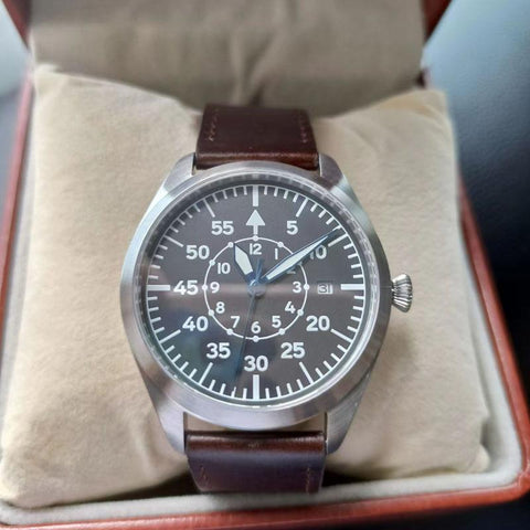 Mechanical Wristwatch Orologio Pilota Montre Pilote-JW00829-Veeddydropshipping