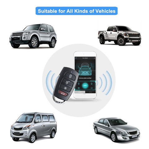 Car Alarm System Remote Auto Door Central Keyless Lock Automotive-AM00586-Veeddydropshipping