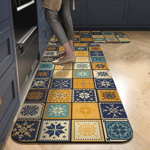 Non-slip Kitchen Carpets Rug Entrance Door Mat-HA00454-Veeddydropshipping