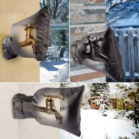 Faucet anti icing jacket Outdoor faucet insulation-HA01521-Veeddydropshipping