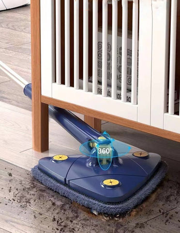 Extended Triangle Mop 360 Twist Squeeze cleaning-HA01098-Veeddydropshipping