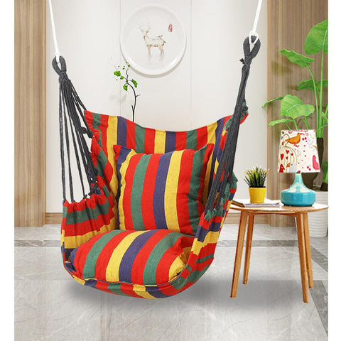 Hammock Chair Outdoor Portable Folding Hanging Rope Swing-HA01645-Veeddydropshipping