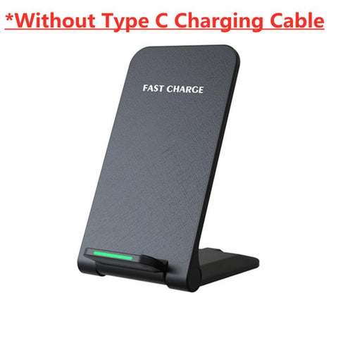 15W Wireless Charger Stand Pad for iPhone 14 13 12 11 Pro Max X Samsung Xiaomi Qi-PA01045-Veeddydropshipping