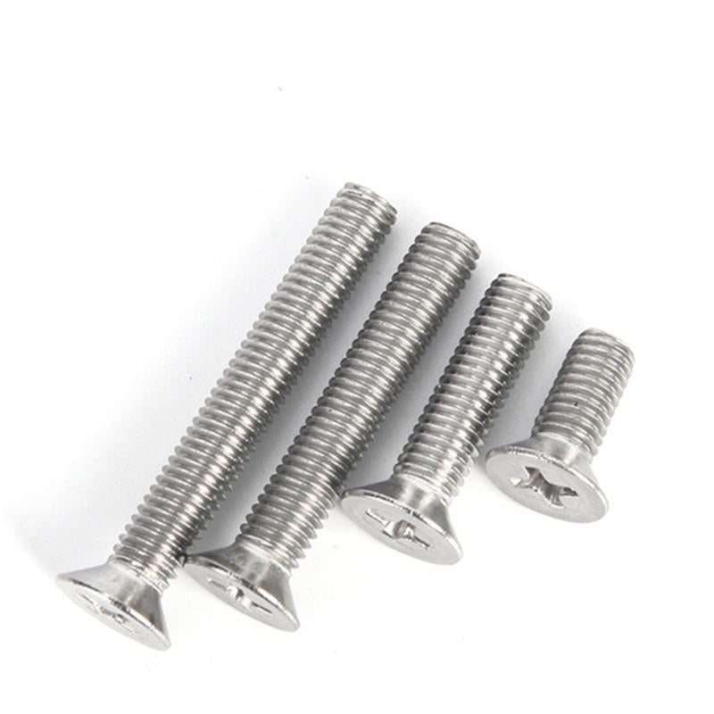 Phillips Flat Countersunk Head Screw Bolt-TI00593-Veeddydropshipping