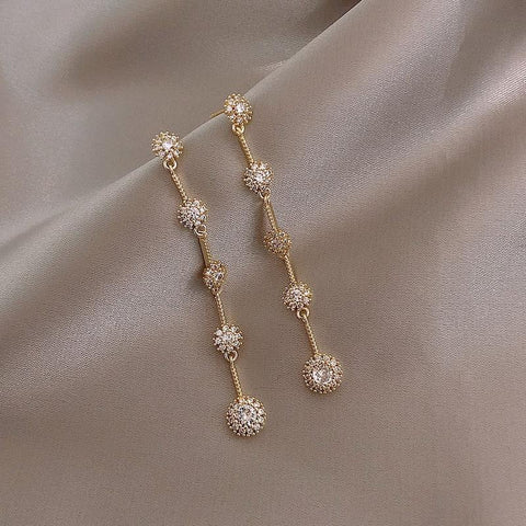 Moon Dangle Earrings  Pendant Earring Girl Party Jewelry Gift -JW00286-Veeddydropshipping