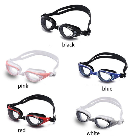 Prescription Swimming Goggles Professional Silicone Anti Fog Eyewear Swim Glasses -OS00182-Veeddydropshipping