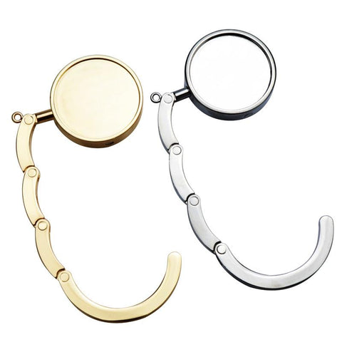 Folding Alloy Purse Handbag Bag Hanger Hook Holder-HA00047-Veeddydropshipping