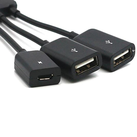 USB  HUB Male To Female Double Host Adapter Cable-CO00074-Veeddydropshipping