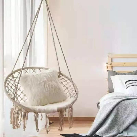 Nordic Hanging Basket Chair Swing Hammock-HA01640-Veeddydropshipping