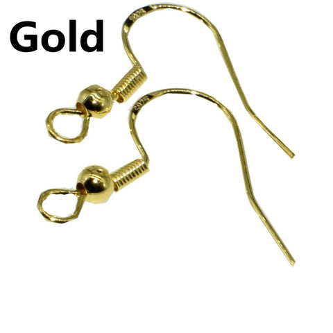 Sterling Silver Ear Jewelry DIY Accessories Hook for Necklace Finding-JW01599-Veeddydropshipping