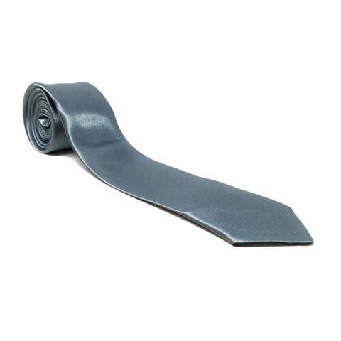 Wedding Skinny Black Necktie Funeral Smart Party-MF00763-Veeddydropshipping