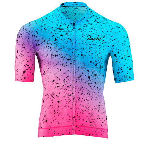Colors Cycling Jersey Short Sleeve Men Summer Mountain Bike Clothing Racing-OS01163-Veeddydropshipping