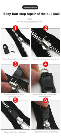 DIY Zipper Head Accessories Clothes Bags-HA00001-Veeddydropshipping