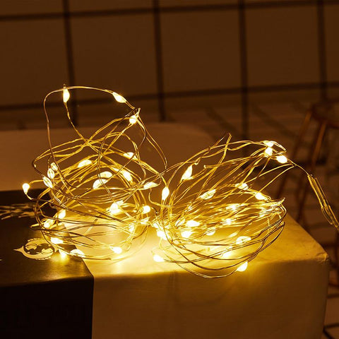 Outdoor Solar String Fairy Lights 10M 20M 30M LED Solar Lamps-TI00839-Veeddydropshipping