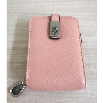 Holder Women 100% Genuine Leather Soft Wallet Credit-BS00651-Veeddydropshipping