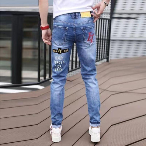Hip Hop Skinny Graphic Designer Clothes Original Cowboy-MF00463-Veeddydropshipping