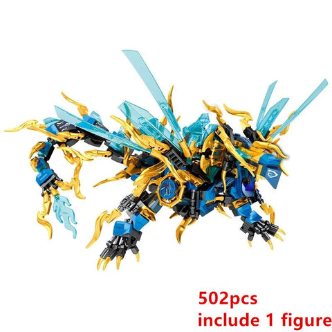New 2023 Fire Attack of the Flame Dragons Fightar Titan Season 14 Fly Building-TB01480-Veeddydropshipping