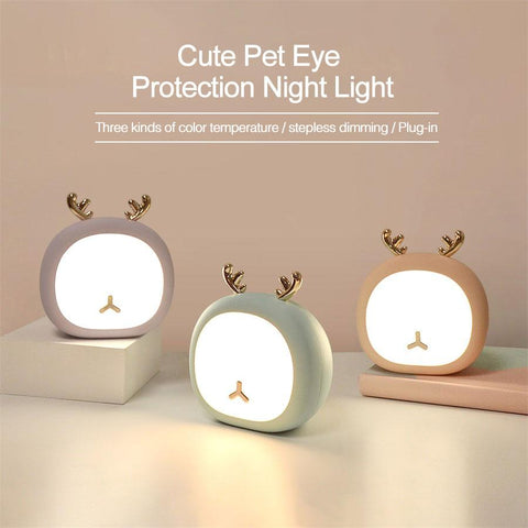 Cute Pet Night Light Deer Bunny Nursey-TI00512-Veeddydropshipping