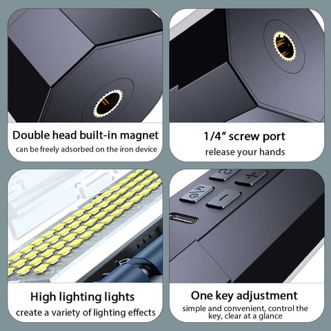 Photography Mini Handheld LED Light Stick Tube Stick RGB Lamp 2500-9000K-CE00459-Veeddydropshipping