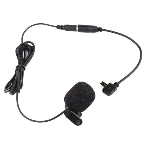 3.5mm Active Clip Microphone with Mini USB Audio Adapter Mic Cable-CE00466-Veeddydropshipping