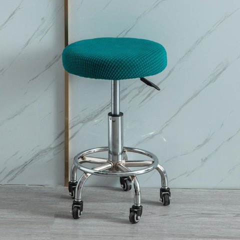 Round Elastic Bar Stool Covers Round Chair Cover-HA00408-Veeddydropshipping