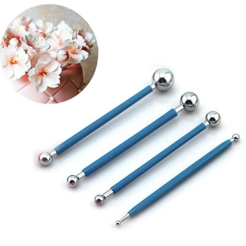 Cookie Cutters Flower Sugarcraft Metal Ball Modelling Set-HA01212-Veeddydropshipping