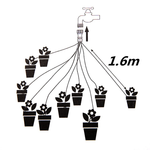 Plants Drip Irrigation System 1.6m Self Watering-HA01547-Veeddydropshipping