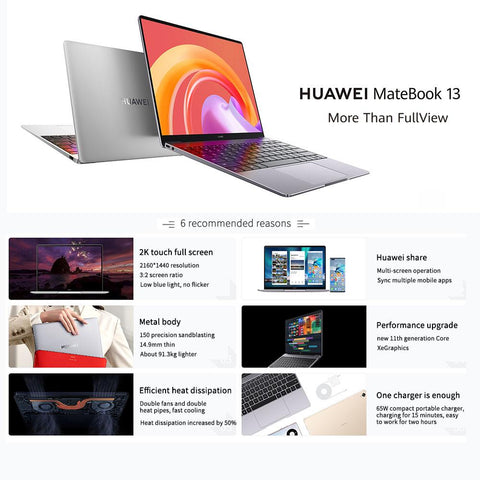 Laptop 2K Touch Screen With  English WiFi 6-CO00294-Veeddydropshipping