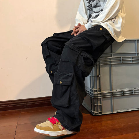 Tooling Pant Harajuku Men's Vintage Loose