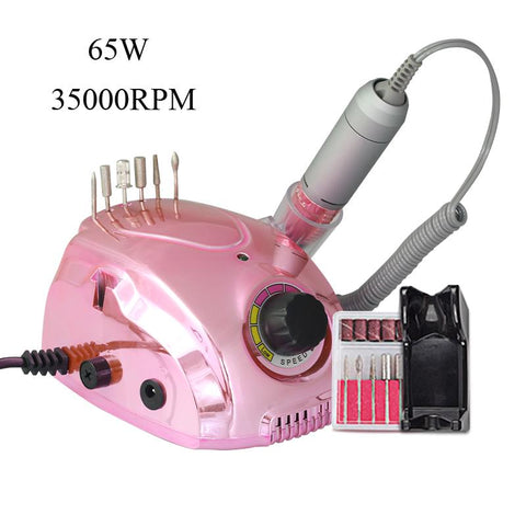 Nail Drill Manicure Machine Cutter Pedicure Set Use Nail Art -BH01060-Veeddydropshipping