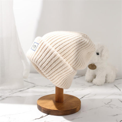 Beanies Hat Thick Soft Warm Coarse Large Knitted-MF978-Veeddydropshipping