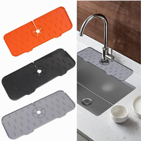 Kitchen Silicone Faucet Mat Sink Sponge-HA00915-Veeddydropshipping