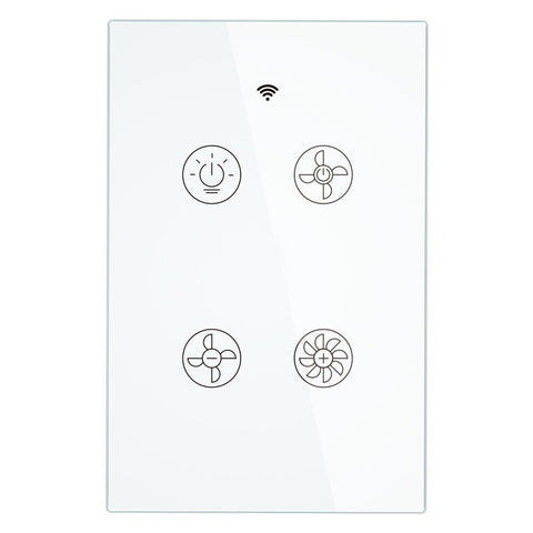 MOES New WiFi RF Smart Ceiling Fan Light Control Smart Life/Tuya APP-TI01127-Veeddydropshipping