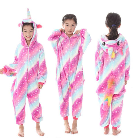 Stitch Pajamas Kids Unicorn Onesies Pajamas For Children Animal-TB01095-Veeddydropshipping