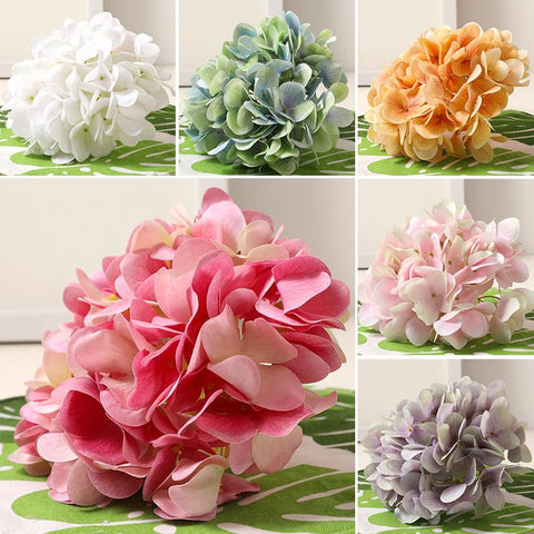 Simulation 3D Hydrangea Head Silk Cloth-HA00670-Veeddydropshipping