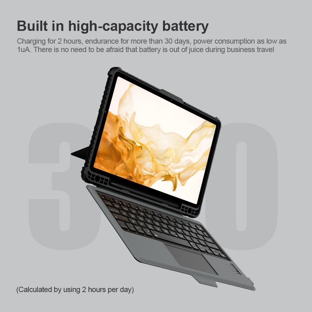 Bluetooth Keyboard Case Touch Pad Protective Case-Veeddydropshipping