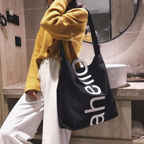 Letter Crossbody Shoulder Bags For Women Large Capacity Handbag-BS00153-Veeddydropshipping