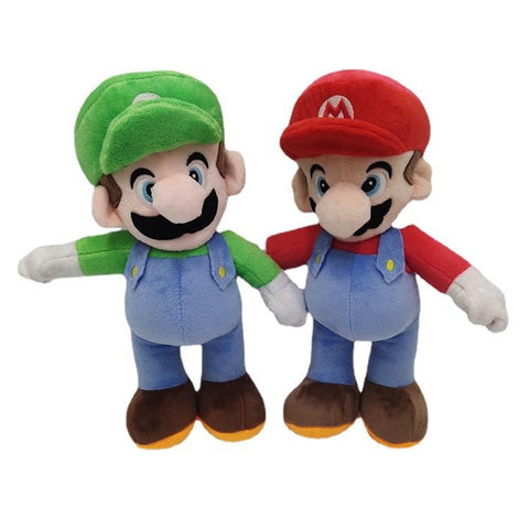 Super Mario Figures Plush Toy 25cm Bros Game Anime Luigi-TB01560-Veeddydropshipping