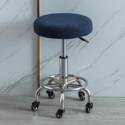 Round Elastic Bar Stool Covers Round Chair Cover-HA00408-Veeddydropshipping