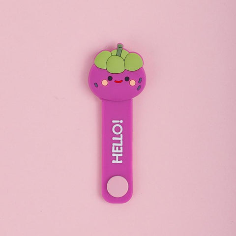 Cartoon Data Cable Earphone Cable Winder Cute Cartoon Button Management Line-PA00898-Veeddydropshipping