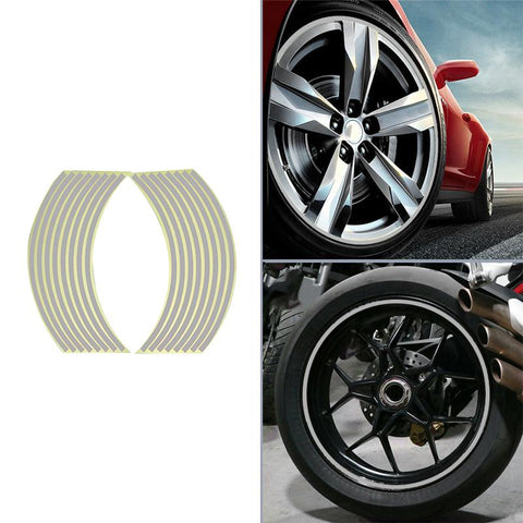 wheel rim stickers, steel rim stickers, modified wheel hub-AM00865-Veeddydropshipping