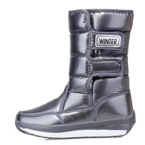 Plus Velvet Warm Cotton Women Shoes Waterproof Winter Shoes-BS00969-Veeddydropshipping