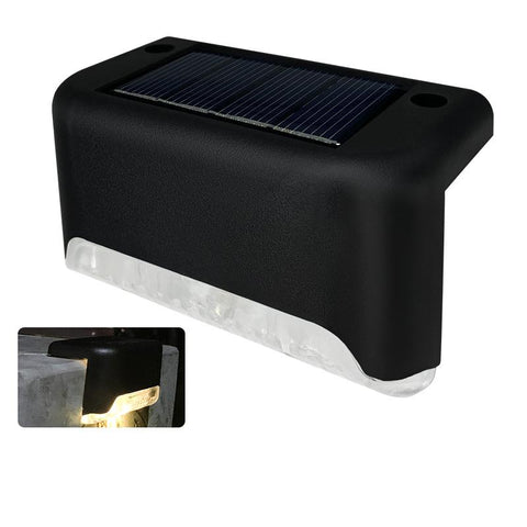 Solar Deck Lights 4/8/16 PCS Outdoor Solar Step Light Warm White for Garden-TI00821-Veeddydropshipping