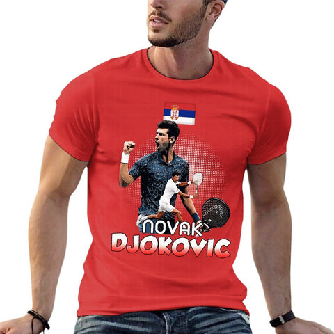 Grand Slam Tennis Novak Oversized T-Shirt Branded-MF00036-Veeddydropshipping