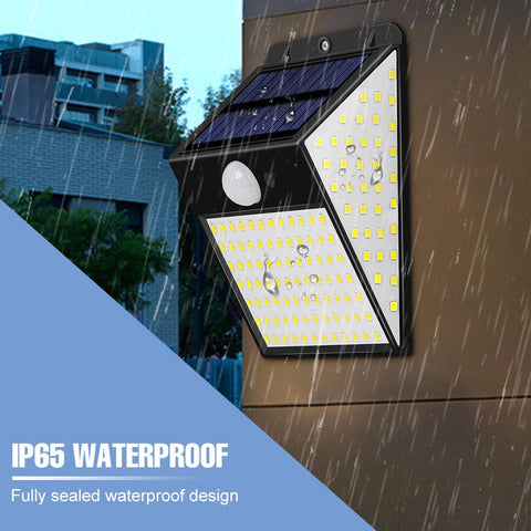 LED Solar Wall Light IP65 Waterproof Floodlight Outdoor Spotlight PIR-TI00875-Veeddydropshipping