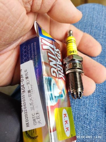 1 Pcs Head Motorcycle Platinum Nozzles Spark Plugs D8TC Level 3-AM00121-Veeddydropshipping