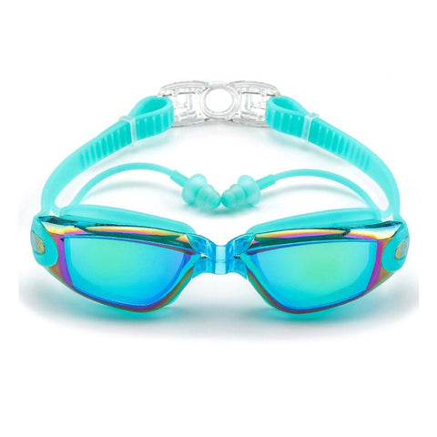 Professional Swimming Glasses Myopia Men Women Ear Plug Waterproof Anti Fog -OS00213-Veeddydropshipping